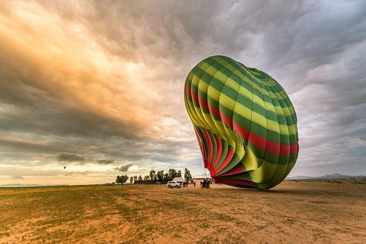 Sunrise Hot Air Balloon Over Marrakech and the Atlas Foothills photo 1
