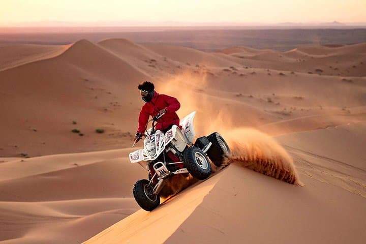 Morning Quad Biking in Dubai Desert: Open Dune ATV Adventure