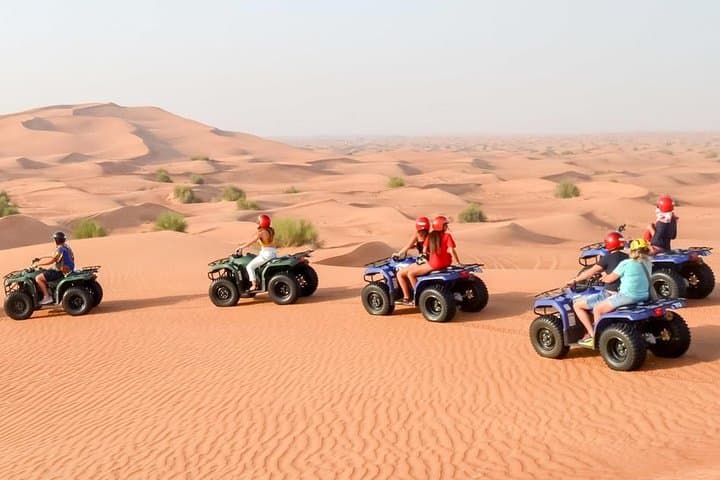Morning Quad Biking in Dubai Desert: Open Dune ATV Adventure photo 2