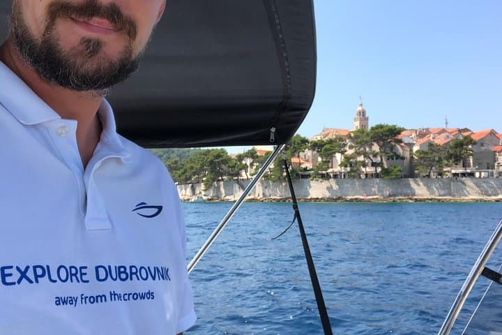 Dubrovnik to Korcula Private Speedboat Tour on Quicksilver 675