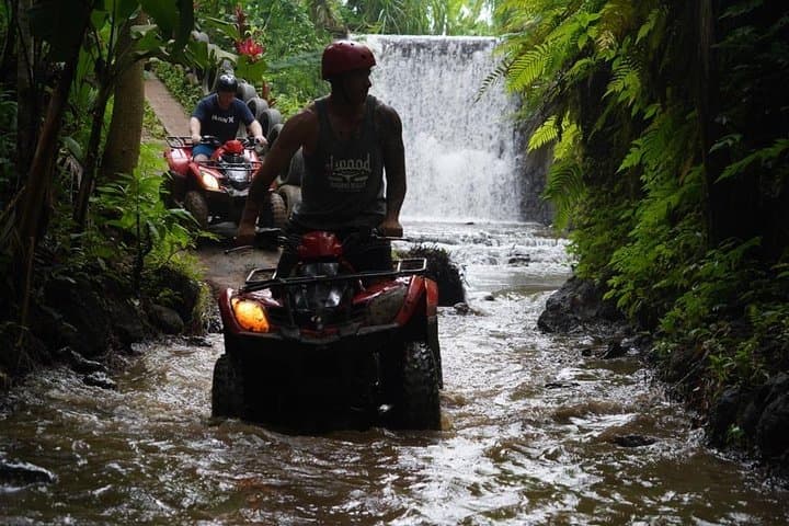 ATV Through Gorilla Face Cave: Ubud Jungle Quad Biking Adventure photo 4