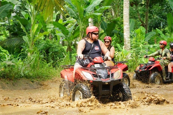 ATV Through Gorilla Face Cave: Ubud Jungle Quad Biking Adventure photo 6