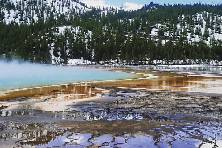 Private Yellowstone Lower Loop Tour — Old Faithful, Grand Prismatic & Canyon in One Day photo 2