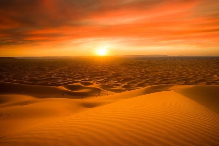 Two-Day Merzouga Desert Tour from Fes: Camel Trekking & Berber Camp at Erg Chebbi