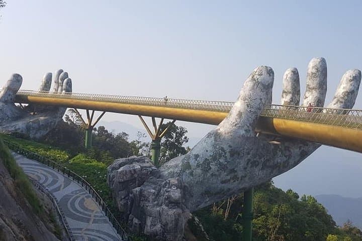 Sunset on the Golden Bridge: A Private Ba Na Hills Cable Car Experience