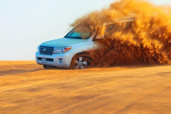 Evening Red Dunes Desert Safari: Private Dune Bashing & Sunset in Dubai
