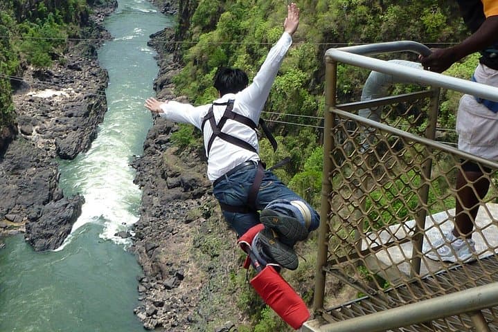 111m Solo Bungee at Victoria Falls Bridge — Jump Over the Zambezi photo 1