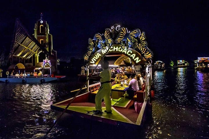 Night Trajinera Party at Xoximilco Cancún: Canal Dinner, Mariachi & Open Bar photo 1