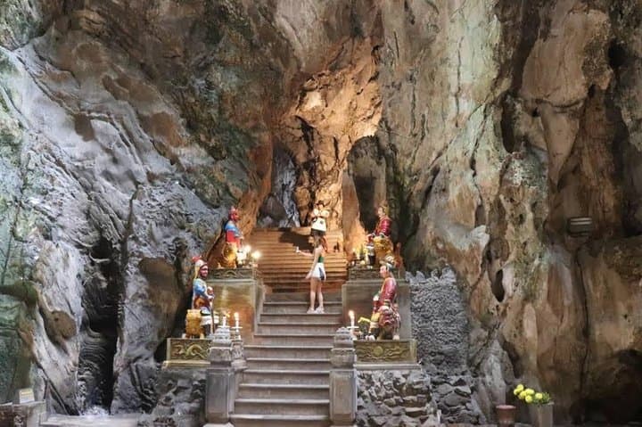 Marble Mountains & Linh Ung Temple: Half‑Day Scenic Tour from Da Nang and Hoi An photo 2