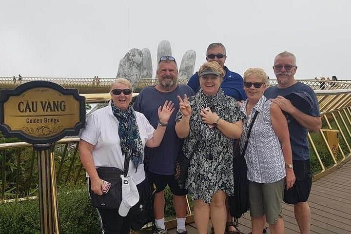 Discover Da Nang's Golden Bridge and Marble Mountain: Private Car Tour from Hoi An or Da Nang photo 4