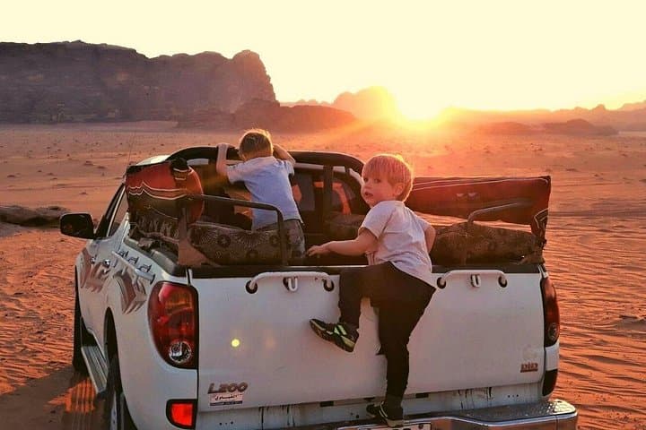 Two-Hour Jeep Tour in Wadi Rum: Nabatean Temple, Lawrence's Spring & Khazali Canyon photo 1