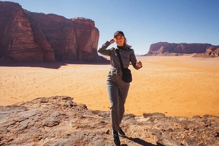 3-Hour Jeep Tour in Wadi Rum: Nabatean Temples, Dunes & Khazali Canyon photo 4