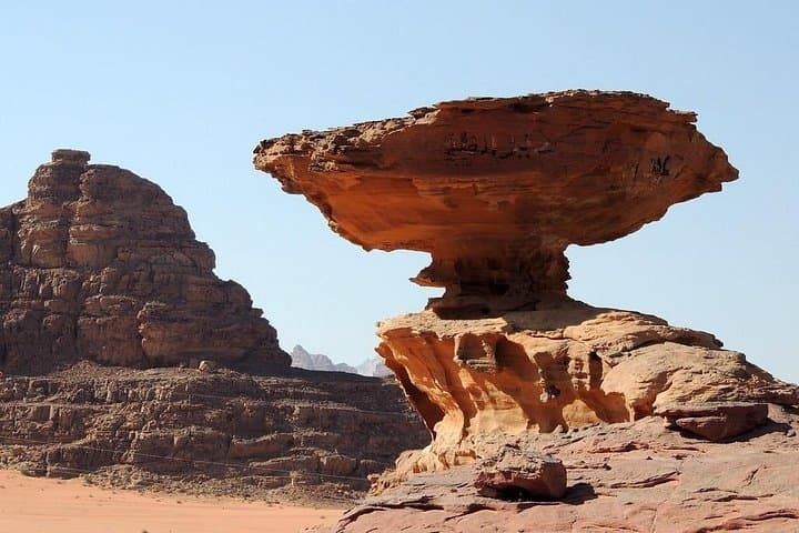 5-Hour Jeep Tour in Wadi Rum: Jebel Burdah, Khazali Canyon & Sunset photo 2