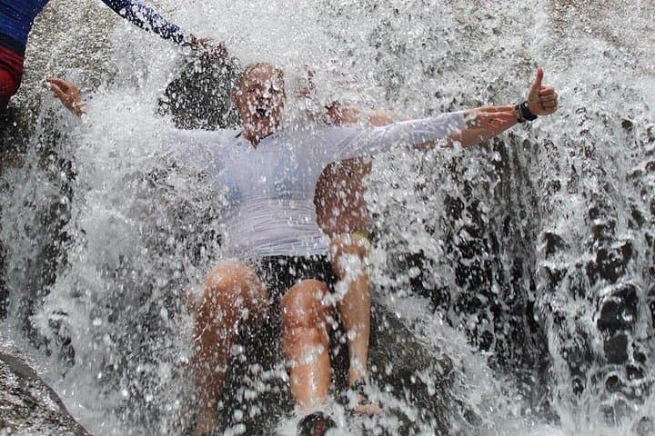 Blue Hole Waterfalls Adventure from Runaway Bay: Rope Swings, Jumps & River Pools photo 2