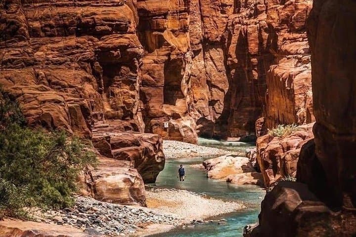Wadi Mujib Siq Hike: Canyon Walk & Waterfall Swim from Amman photo 3