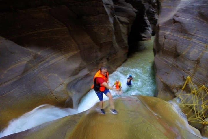 Wadi Mujib Siq Hike: Canyon Walk & Waterfall Swim from Amman photo 4