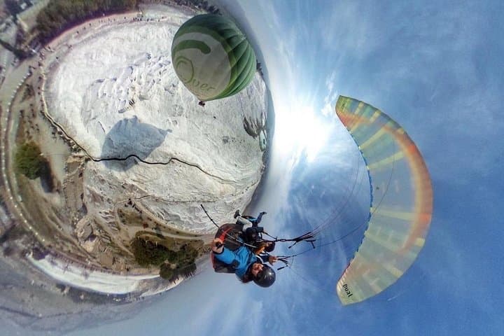 Paragliding Over Pamukkale: Tandem Flights Above Turkey's Cotton Castle photo 3