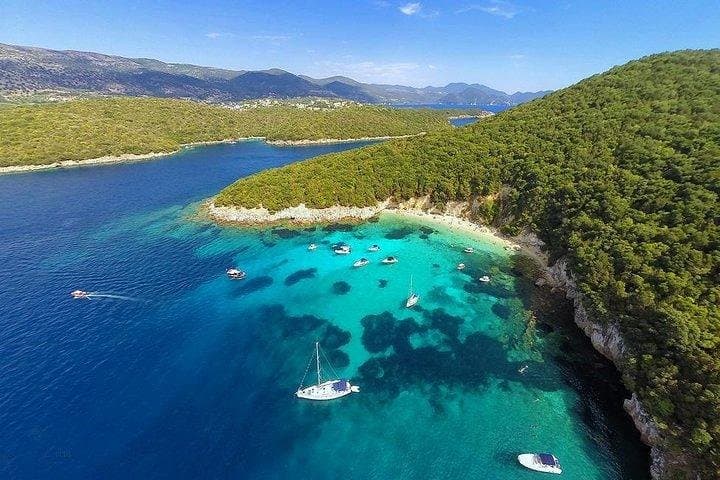 Blue Lagoon and Sivota Cruise from Corfu: Swim, Snorkel & Explore