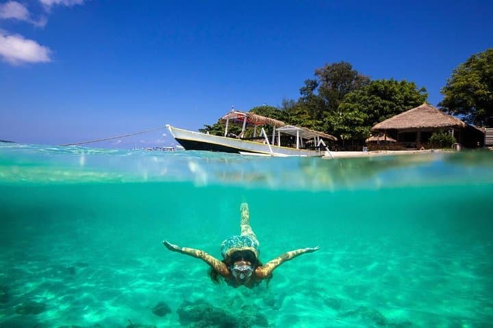 Blue Lagoon Snorkeling & Scenic Ubud Waterfalls — Full‑Day All‑Inclusive Tour from Bali