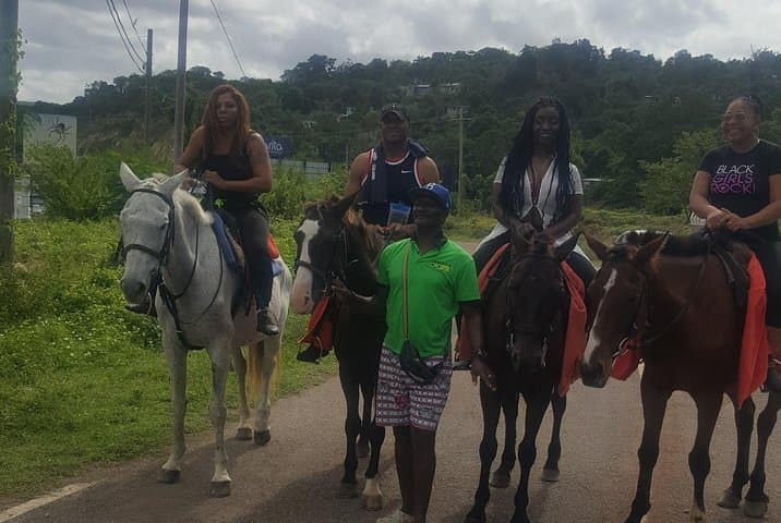 Ride to the Blue Hole: Horseback & ATV Adventure from Falmouth photo 3