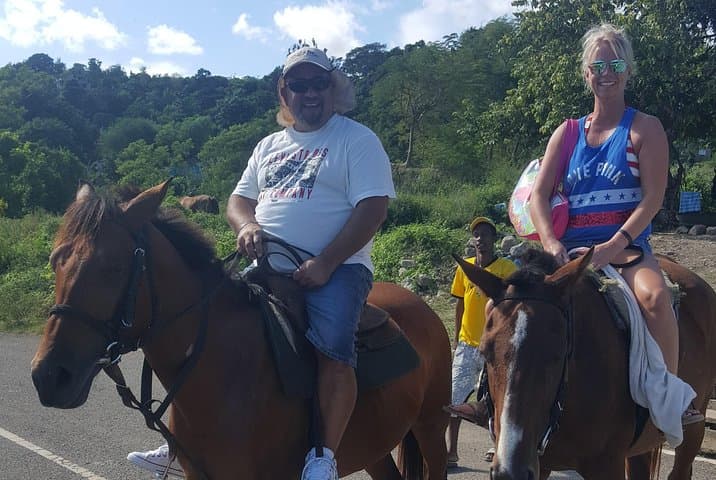 Ride to the Blue Hole: Horseback & ATV Adventure from Falmouth photo 4