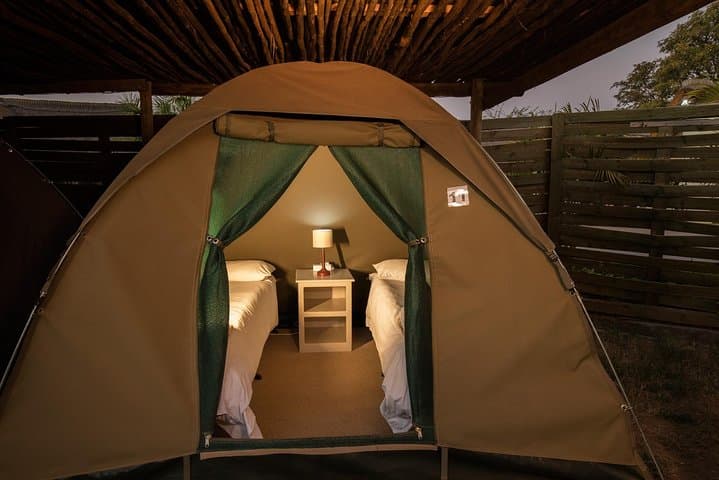 Explorers Village Dome Tents: 3-Night Victoria Falls Adventure & Chobe Safari