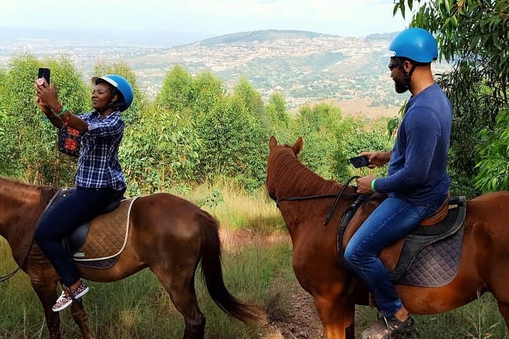 Mt Kigali Horseback Riding and Old Town Tour — Kigali City Views & Cultural Drive