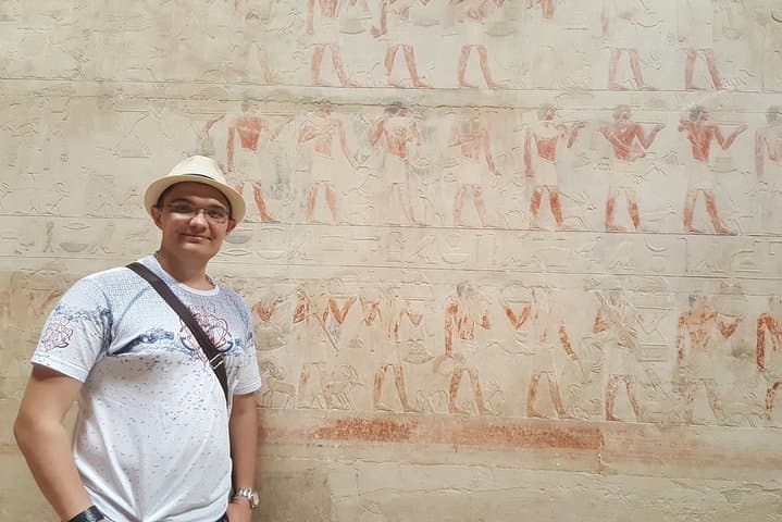 Full-Day Giza Pyramids, Memphis & Saqqara Private Tour from Cairo photo 6