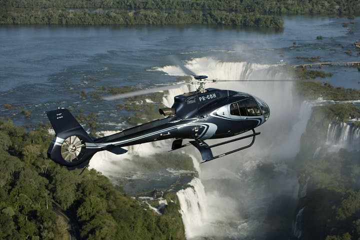Iguazu Falls Helicopter Tour — 10-Minute Flight Over Devil's Throat