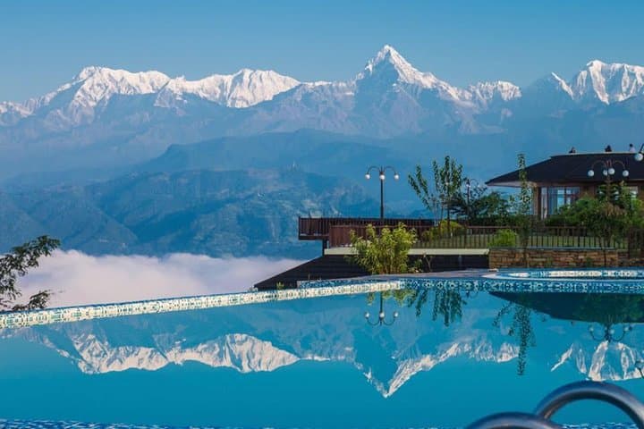 Sunset Surprise at Rupakot Resort: Pokhara Mountain-View Dinner & Infinity Pool photo 3