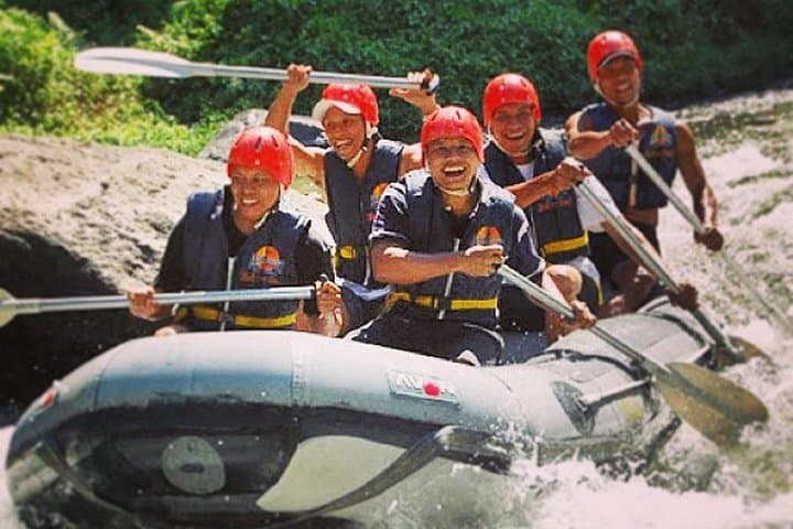 Ubud Ayung River Rafting and Monkey Forest Tour — Class 2–3 Rapids through Jungle Gorge