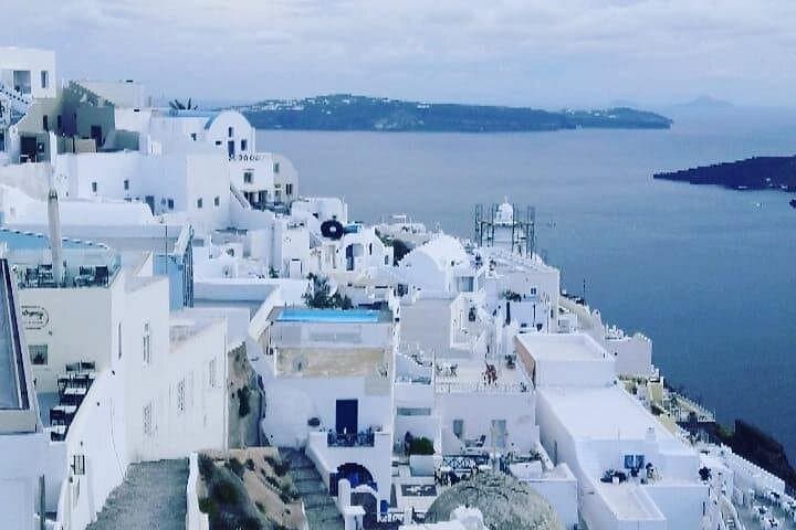 Santorini in a Day: Speed Catamaran & Island Tour from Agios Nikolaos photo 1