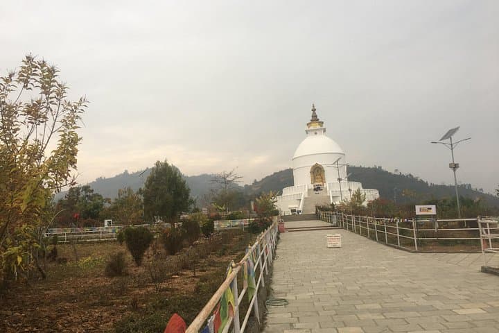 Pokhara World Peace Stupa Day Hike — Fewa Lake to Shanti Stupa photo 1