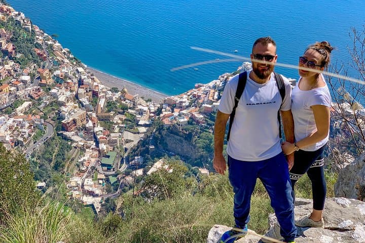 Positano From Above: Crossing the Perforated Mountain Trail