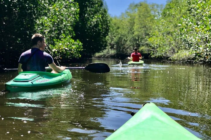 Explore Juan Venado Island: Private Kayak Through Las Peñitas Mangroves photo 2