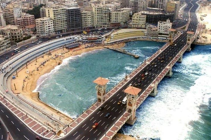 Full-Day Private Alexandria Tour from Cairo: Roman Theater, Catacombs & Library photo 2