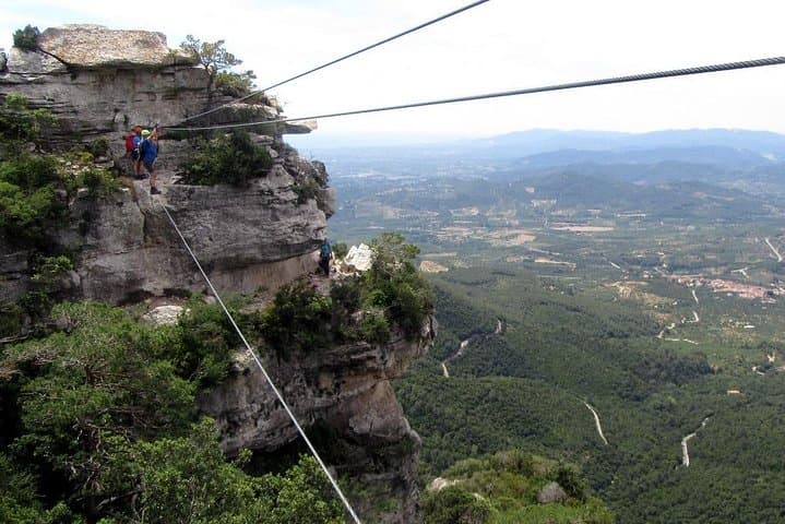 Via Ferrata near Barcelona: Guided Climb with Nepali Bridge Option photo 4