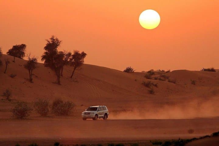 Private Dubai Desert Safari: Dune Bashing, Bedouin Camp & BBQ Dinner