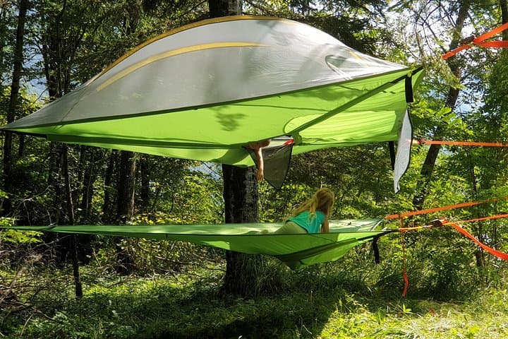 Overnight Tree-Tent Camping Near Bled: Sleep Above the Forest Floor photo 3