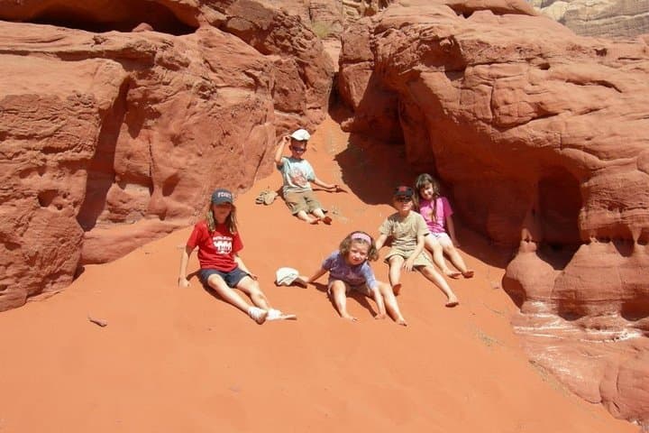 Full-Day Wadi Rum Jeep Tour: Nabatean Temple, Burdah Arch & White Desert photo 4