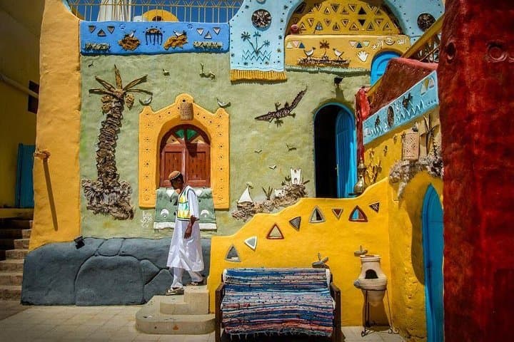 Aswan Philae Temple & Nubian Village Private Boat Tour — Nile Cruise with Entrance Fees photo 2