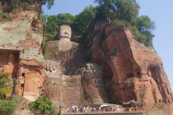 Chengdu Private Day Tour: Giant Pandas & Leshan Giant Buddha by Boat photo 3