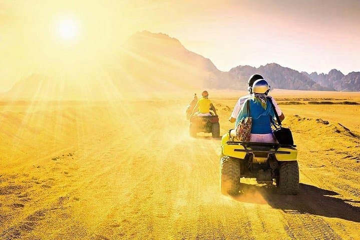 Hurghada Desert Super Safari: Quad Bikes, Dune Buggies & Bedouin Evening
