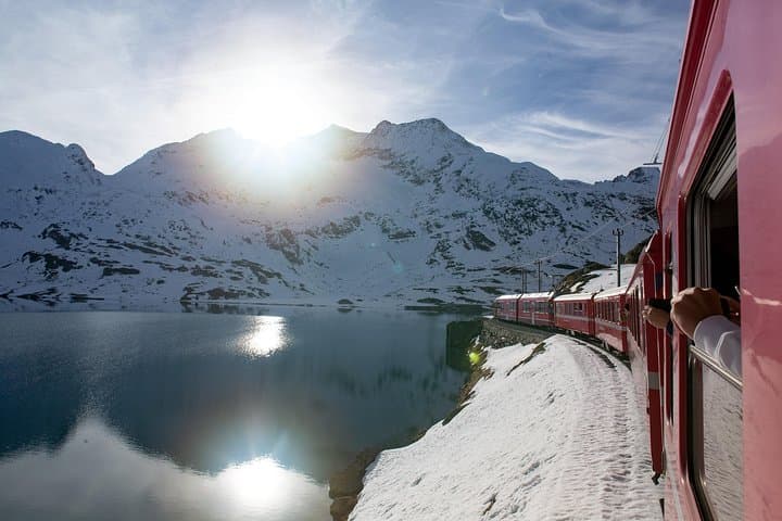Bernina Red Train: St. Moritz Day Trip from Milan photo 5