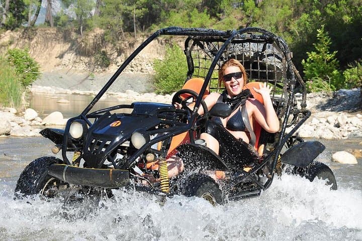 Taurus Mountain Buggy Safari from Side — 20 km Off‑Road Adventure with Swim Break
