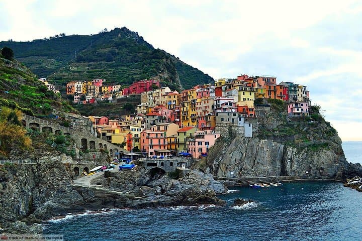 Private Full-Day Tour from Genoa Pier to Cinque Terre: Train, Cliffs & Coastal Villages