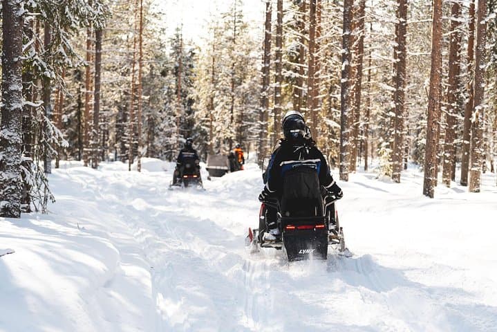 Beginner Snowmobile Safari on the Arctic Circle — Rovaniemi Snowmobile Tour photo 5