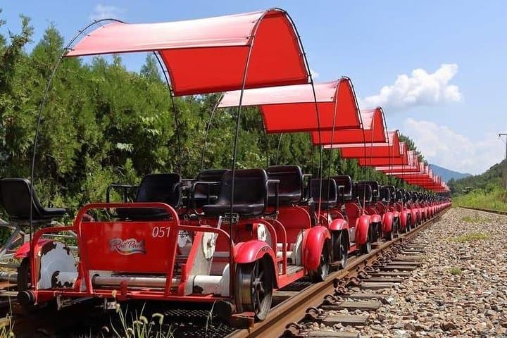 Alpaca World & Gangchon Rail Bike: Day Tour from Chuncheon Along the Bukhan River photo 4