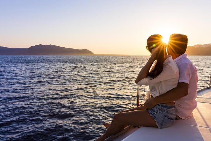 Santorini Catamaran Sunset Cruise: Volcano, Hot Springs & Oia Sunset photo 4