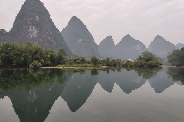 Yangshuo Yulong Bamboo Boat Tour — 2-Hour Bamboo Raft with Private Round-Trip Transfers photo 4